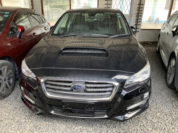Black Subaru Levorg 1.6 GT EyeSight 2016: Premium Edition