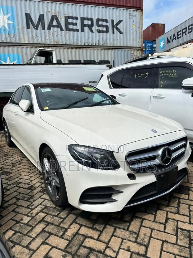 2018 Off-White Mercedes-Benz E200 Sedan for Sale