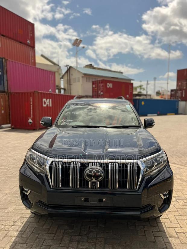 New 2021 Toyota Land Cruiser Prado in Blue - Powerful and Stylish 4x4 Vehicle