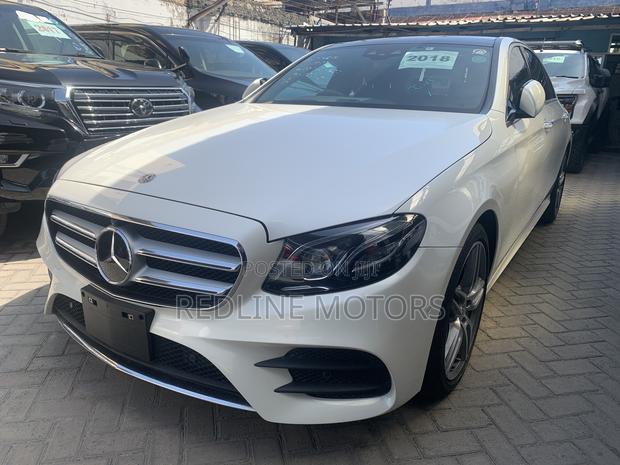Stylish 2018 Mercedes-Benz E250 Off-White Coupe