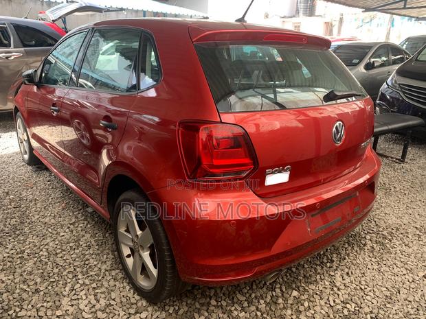 2016 Red Volkswagen Polo Car for Sale