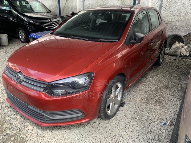 2016 Red Volkswagen Polo Car for Sale