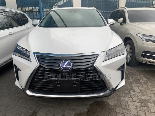 2017 Lexus RX 450h AWD Off-White Hybrid SUV