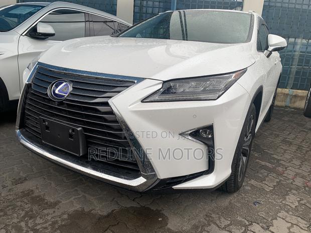 2017 Lexus RX 450h AWD Off-White Hybrid SUV