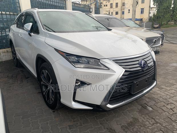 2017 Lexus RX 450h AWD Off-White Hybrid SUV