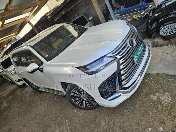 Lexus LX 2021 White: Sophisticated SUV for Sale
