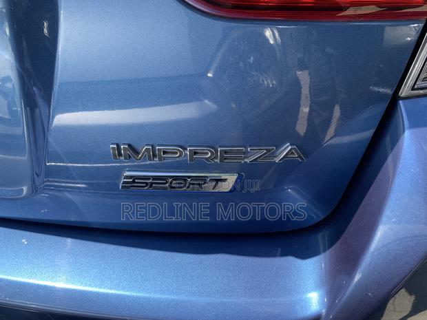 Blue Subaru Impreza 2.0i Sport AWD Hatchback (2017)