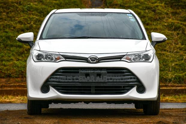2017 Toyota Axio in White: Spacious Compact Sedan