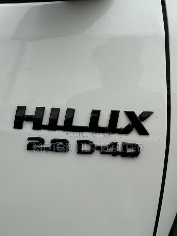 2017 Toyota Hilux in White: Powerful and Stylish Pickup