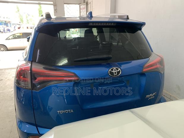 Blue 2016 Toyota RAV4 SE AWD with 2.5L 4-Cylinder, 6-Speed Automatic
