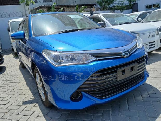 2017 Blue Toyota Corolla Fielder: Comfortable & Spacious