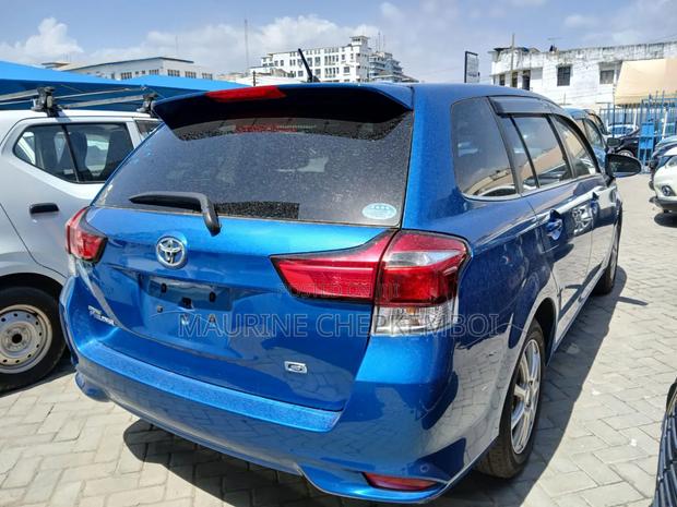 2017 Blue Toyota Corolla Fielder: Comfortable & Spacious