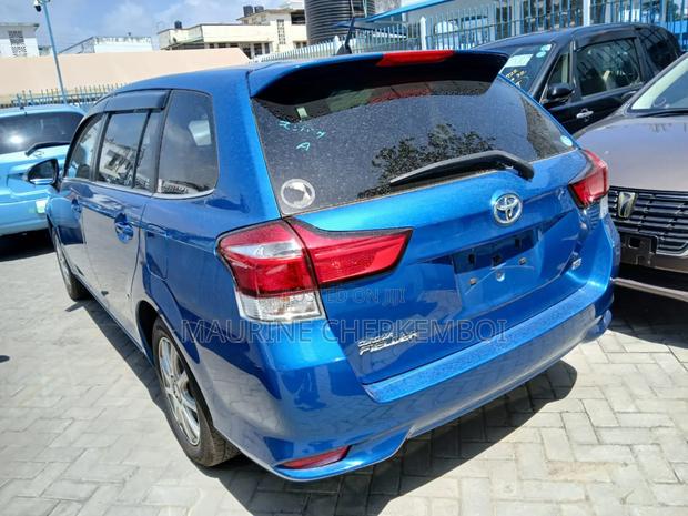 2017 Blue Toyota Corolla Fielder: Comfortable & Spacious