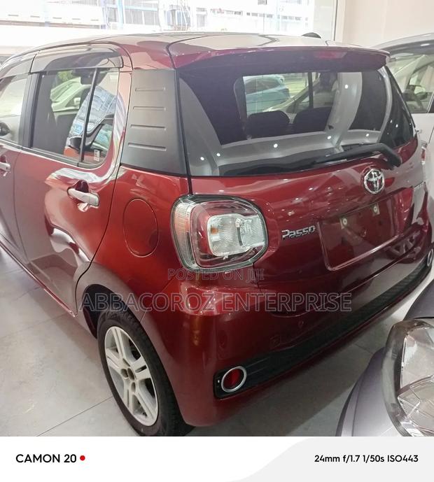Burgundy 2017 Toyota Passo 1.0L Front-Wheel Drive