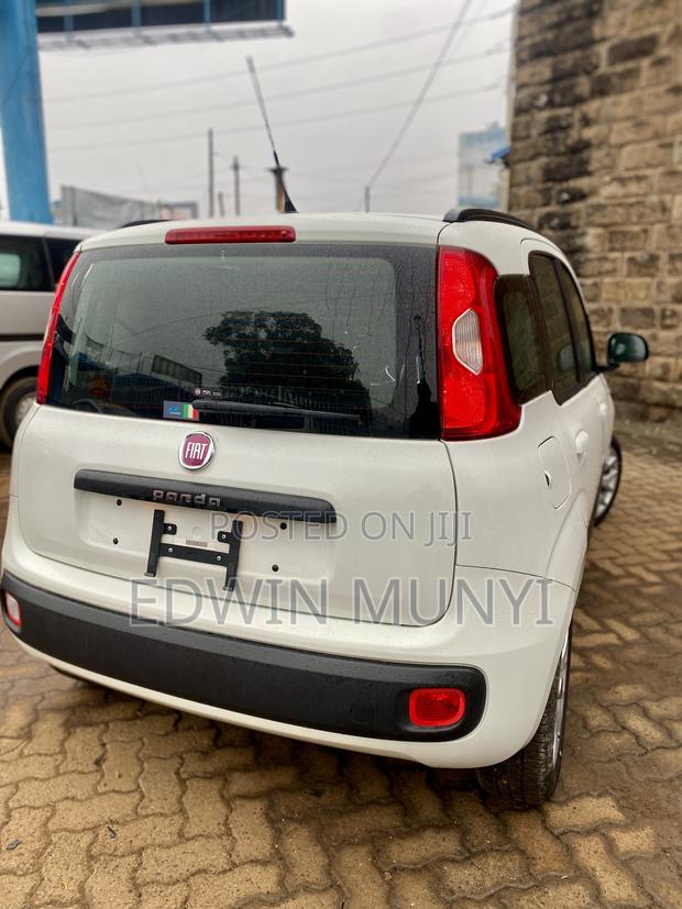 White 2018 Fiat Panda: Compact, Stylish, and Economical City Car