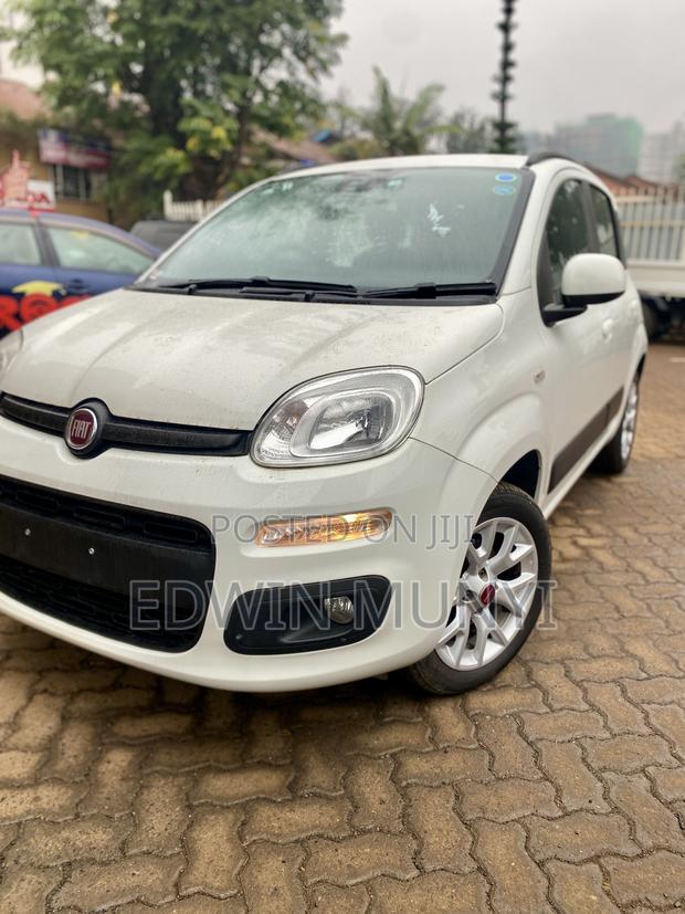 White 2018 Fiat Panda: Compact, Stylish, and Economical City Car