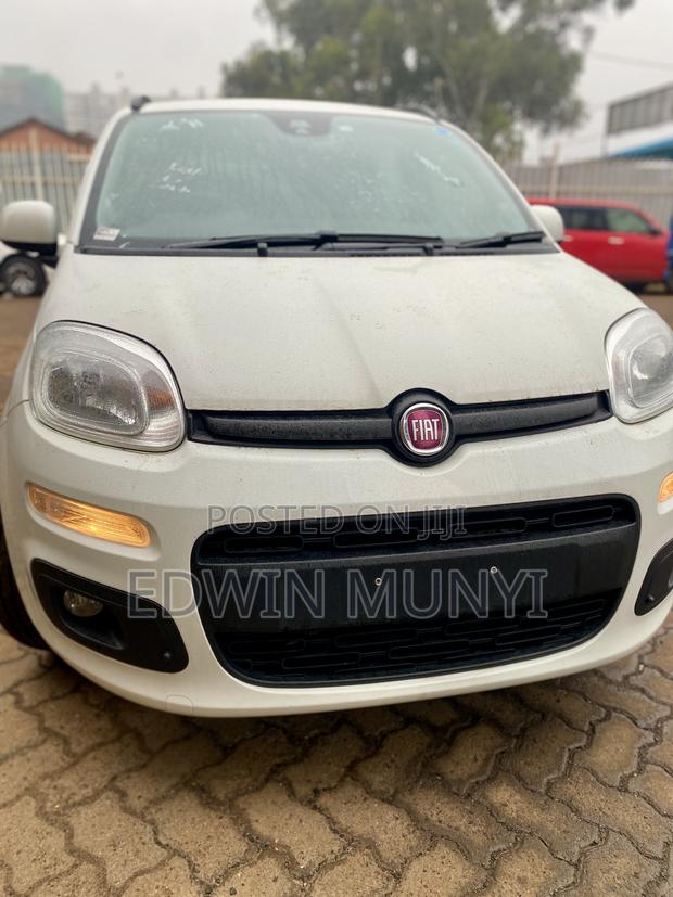 White 2018 Fiat Panda: Compact, Stylish, and Economical City Car