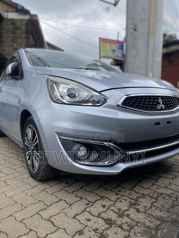 2017 Mitsubishi Mirage ES Silver - Premium Compact Car