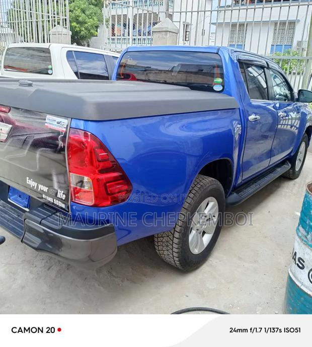 2017 Toyota Hilux Blue: Powerful & Efficient Pickup Truck