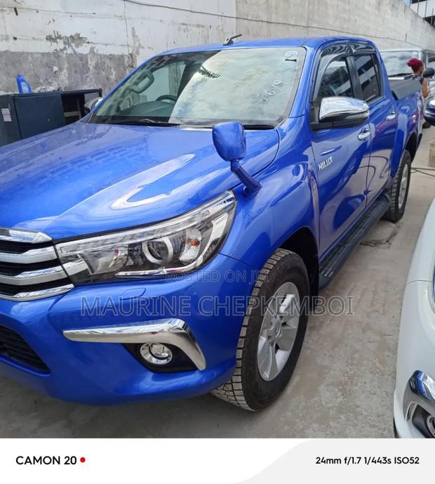 2017 Toyota Hilux Blue: Powerful & Efficient Pickup Truck