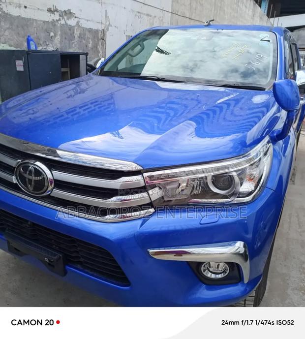 2017 Toyota Hilux Blue: Powerful & Efficient Pickup Truck