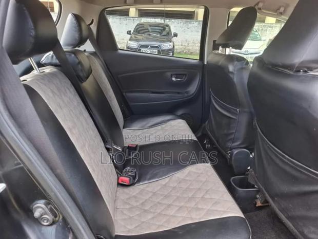 Black 2015 Toyota Vitz: Modern Subcompact Hatchback