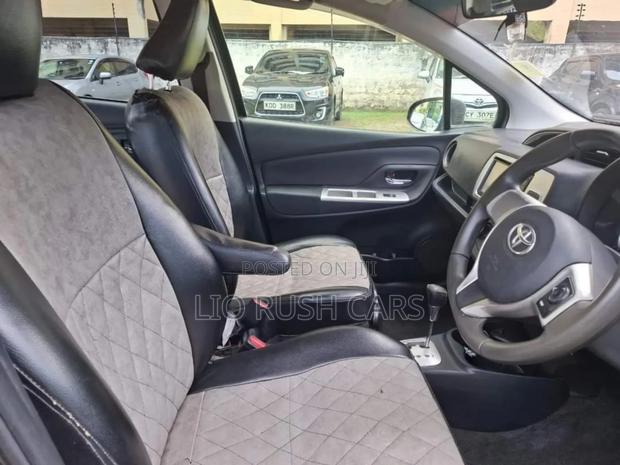 Black 2015 Toyota Vitz: Modern Subcompact Hatchback
