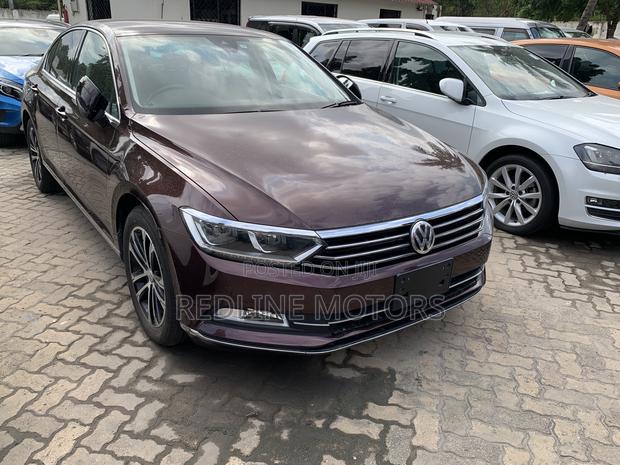 2017 Volkswagen Passat Burgundy: Luxury and Performance Combined