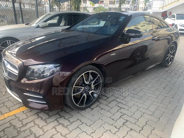 AMG E 53 4MATIC+ 2019: Premium Brown Mercedes-Benz Sedan, Powered by AMG