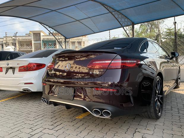 AMG E 53 4MATIC+ 2019: Premium Brown Mercedes-Benz Sedan, Powered by AMG