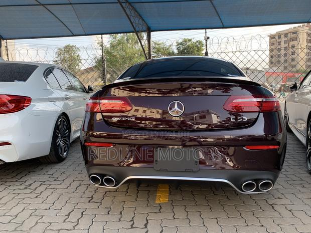 AMG E 53 4MATIC+ 2019: Premium Brown Mercedes-Benz Sedan, Powered by AMG