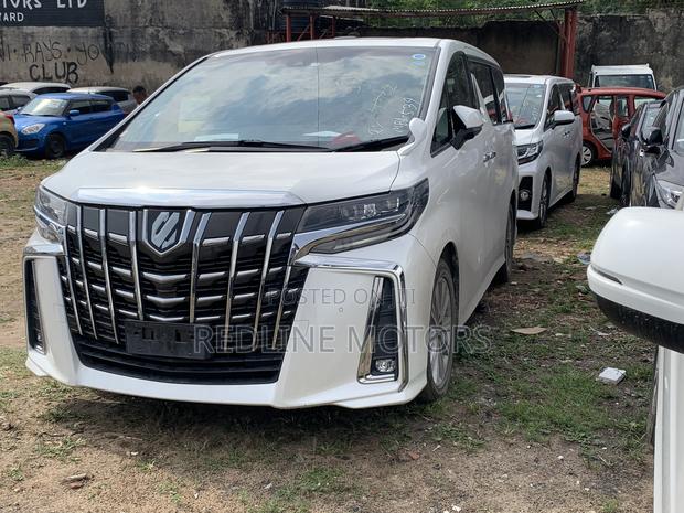 2018 White Toyota Alphard: Power and Sophistication