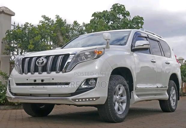 White 2012 Toyota Land Cruiser Prado: Experience Off-Road Comfort