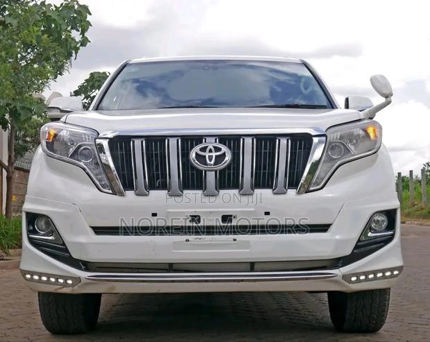 White 2012 Toyota Land Cruiser Prado: Experience Off-Road Comfort