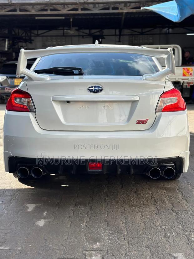 Subaru WRX STI 2017 White