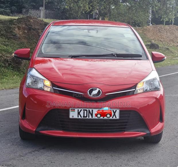 Toyota Vitz 1.3 FWD 5dr 2017 Red