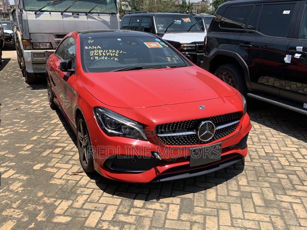 Mercedes-Benz CLA-Class CLA 250 4MATIC Sedan 2017 Red