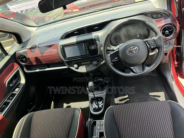 Toyota Vitz 1.3 FWD 5dr 2018 Red