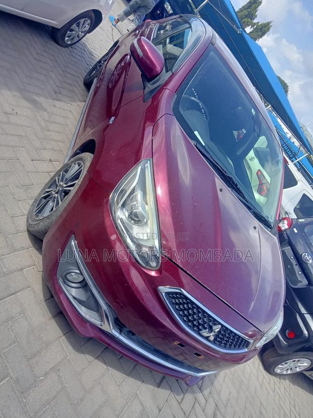 Mitsubishi Mirage 2017 Red