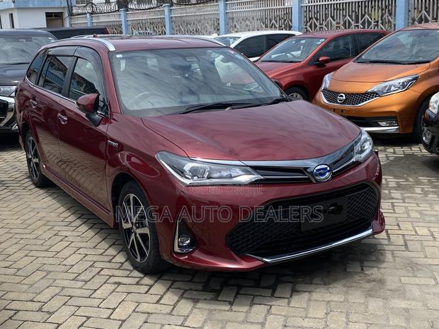 Toyota Corolla Fielder 2018 Burgundy
