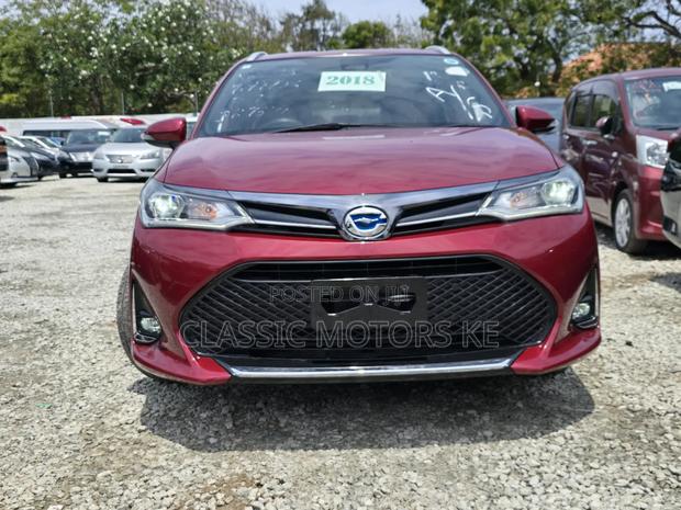 Toyota Corolla Fielder 2018 Burgundy