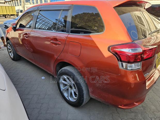 Toyota Corolla Fielder 2015 Orange