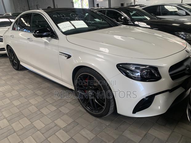 Mercedes-Benz E63 2017 White
