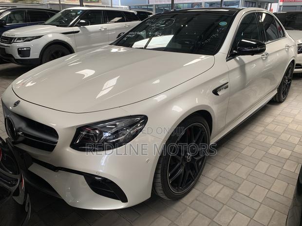 Mercedes-Benz E63 2017 White