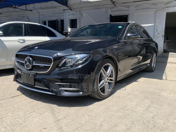 Mercedes-Benz E200 2017 Matt Black