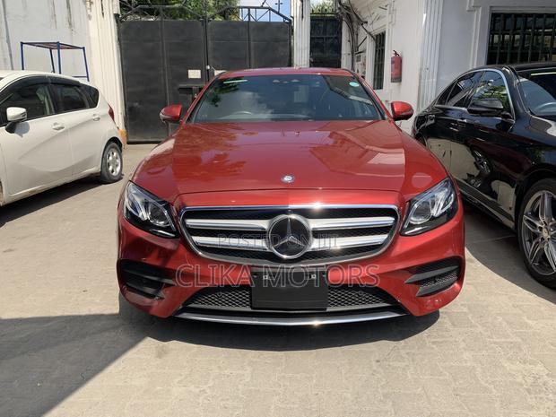 Mercedes-Benz E250 2017 Red