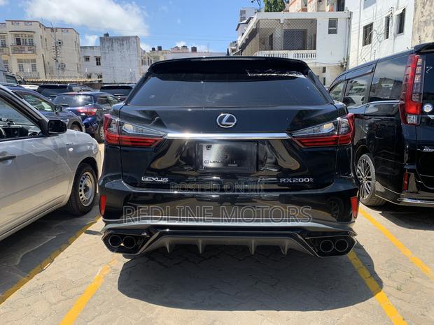 Lexus RX 200t 4WD 2017 Matt Black