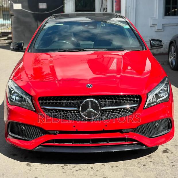 Mercedes-Benz CLA-Class CLA 250 4MATIC Sedan 2018 Red
