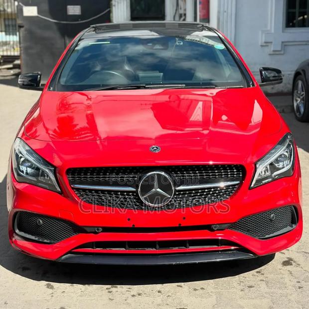 Mercedes-Benz CLA-Class CLA 250 4MATIC Sedan 2018 Red