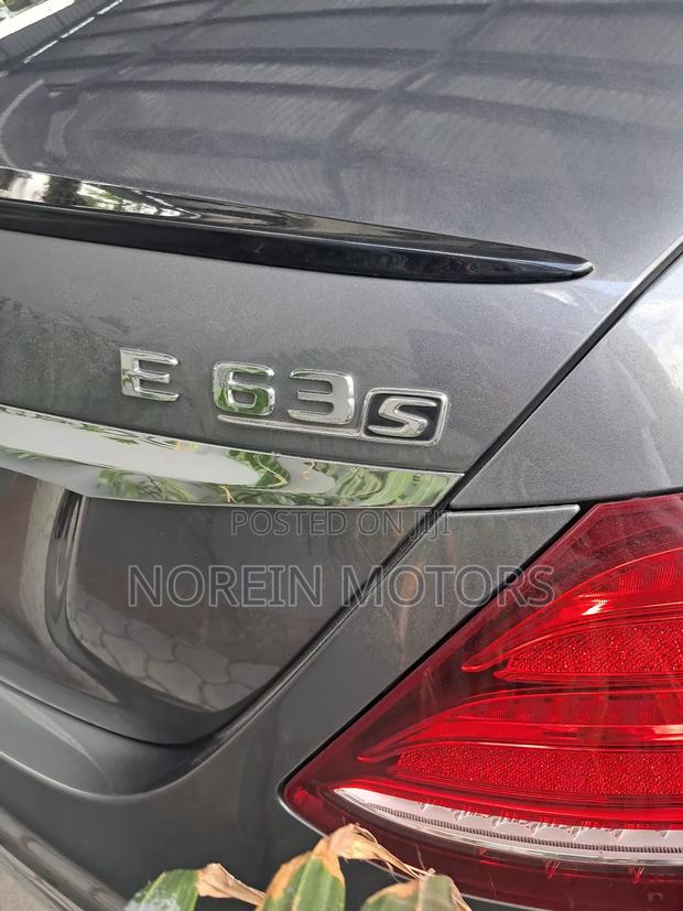Mercedes-Benz E63 2016 Silver